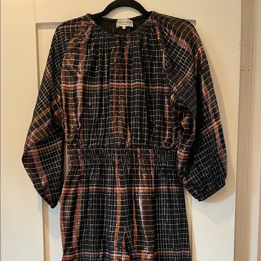 Apiece Apart New York Metallic Lurex Jumpsuit